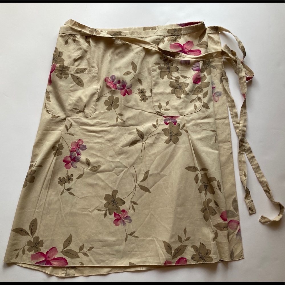 Philosophy di Alberta Ferretti Floral Midi Wrap Skirt